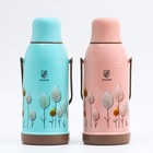 Термос 3.2 л, со стеклянной колбой, сохраняет тепло 36 ч, микс - Фото 2