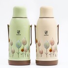 Термос 3.2 л, со стеклянной колбой, сохраняет тепло 36 ч, микс - Фото 3