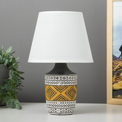 Настольная лампа 16529/1GR E14 40 Вт серый 17.5×17.5×26.5 см