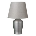Настольная лампа 16544/1 E14 40Вт серый 20х20х32 см - Фото 6