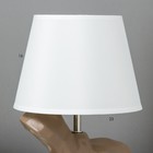 Настольная лампа 16543/1 E14 40Вт шоколадный 22,5х22,5х33,5 см RISALUX - Фото 4