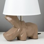 Настольная лампа 16543/1 E14 40 Вт шоколадный 22.5×22.5×33.5 см RISALUX - Фото 5