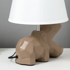 Настольная лампа 16543/1 E14 40 Вт шоколадный 22.5×22.5×33.5 см RISALUX - Фото 7