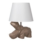 Настольная лампа 16543/1 E14 40 Вт шоколадный 22.5×22.5×33.5 см RISALUX - Фото 9