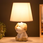 Настольная лампа 16552/1 E14 40Вт бело-бежевый 20х20х33,5 см RISALUX - фото 21679306