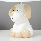 Настольная лампа 16552/1 E14 40Вт бело-бежевый 20х20х33,5 см RISALUX - фото 21679308