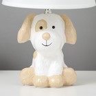 Настольная лампа 16552/1 E14 40Вт бело-бежевый 20х20х33,5 см RISALUX - фото 21679309