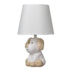 Настольная лампа 16552/1 E14 40Вт бело-бежевый 20х20х33,5 см RISALUX - фото 21679313