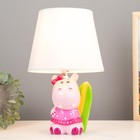 Настольная лампа 16553/1 E14 40Вт розовый 20х20х32 см RISALUX - Фото 2