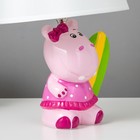 Настольная лампа 16553/1 E14 40Вт розовый 20х20х32 см RISALUX - Фото 6