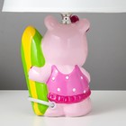 Настольная лампа 16553/1 E14 40Вт розовый 20х20х32 см RISALUX - Фото 8