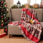 Плед «LoveLife. Новогодний узор», 180×200 см, велсофт - Фото 5