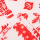 Плед «LoveLife. Новогодний узор», 150×200 см, велсофт, пл. 280 г/м² - Фото 14