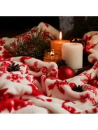 Плед «LoveLife. Новогодний узор», 150×200 см, велсофт, пл. 280 г/м² - Фото 9