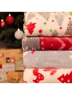 Плед «LoveLife. Новогодний узор», 180×200 см, велсофт, пл. 280 г/м² - Фото 10