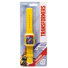 {{photo.Alt || photo.Description || 'УЦЕНКА Часы музыкальные «Трансформеры», звук, цвет жёлтый'}}