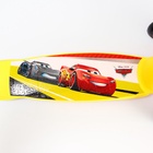 УЦЕНКА Самокат детский складной «Тачки», колеса PU 120/80 мм, ABEC 7, желтый - Фото 6