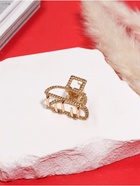 Крабик для волос «Эмма», дуга, 2.5 см, золото - Фото 2