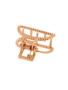 Крабик для волос «Эмма», дуга, 2.5 см, золото - Фото 7