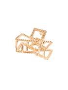 Крабик для волос «Эмма», бантик, 2.5 см, золото - Фото 3