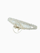 Крабик для волос «Хлоя», дуга, 9.5 см, белый - Фото 4