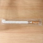 Ёрш для посуды Доляна Meli, бамбуковая ручка, EVA, длинный, 47×5 см - Фото 4