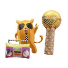 Воздушный шар фольгированный 24" «Кот в очках», фигура - Фото 2