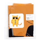 Воздушный шар фольгированный 24" «Кот в очках», фигура - Фото 3