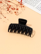 Крабик для волос «Камилла», классика, 9 см, чёрный - Фото 2