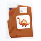 Воздушный шар фольгированный 31" «Оранжевый милый дино» - фото 24337917