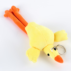 Мягкая игрушка «Гусь», на брелоке, 20 см, цвета МИКС - фото 3989217