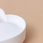 Форма для выпечки и муссовых десертов KONFINETTA «Сердце», силикон, 15,5×15,5×5,5 см, цвет белый - Фото 3