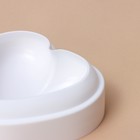 Форма для выпечки и муссовых десертов KONFINETTA «Сердце», силикон, 15.5×15.5×5.5 см, белая - Фото 6