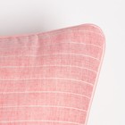 Наволочка декоративная Этель «Волны» цвет розовый 40х40 см, 100% хлопок - Фото 5