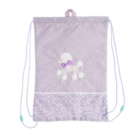 

Мешок для обуви Kite, 460 x 330 мм, "Cute Dog", фиолетовый