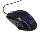 Мышь MARVO M207, игровая, проводная, подсветка, 3200 dpi, USB, чёрная 9149967 - фото 9856014