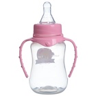 Бутылочка для кормления M&B «Лучшая доченька», классическое горло, с ручками, от 0 мес., 150 мл., приталенная - Фото 7