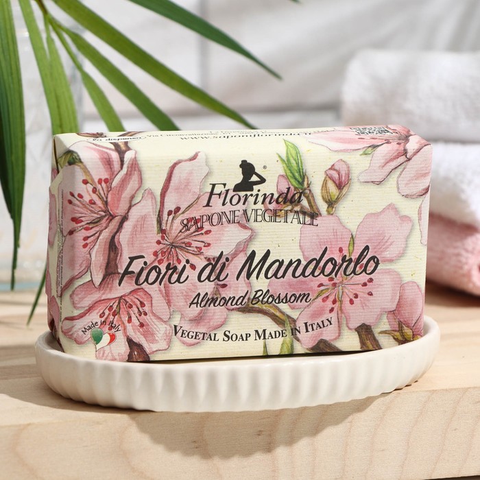 Мыло твердое Florinda fiori di mandorlo, 200 г - Фото 1