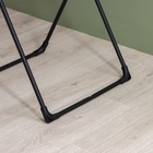 Сушилка для белья напольная складная, рабочая длина 18 м, высота от пола 95 см, ширина 54 см, чёрная - Фото 6