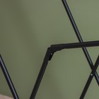 Сушилка для белья напольная складная, рабочая длина 18 м, высота от пола 95 см, ширина 54 см, чёрная - Фото 7