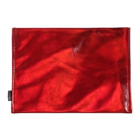 

Папка-конверт на кнопке А4, Феникс+ 345*240, кож.зам, Metallic, красная