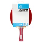 Ракетка для настольного тенниса BOSHIKA Advanced 2*, для любителей, накладка DOUBLE FISH 815 1.5 мм, коническая ручка - Фото 5