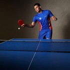 Ракетка для настольного тенниса BOSHIKA Advanced 2*, для любителей, накладка DOUBLE FISH 815 1.5 мм, коническая ручка - Фото 7