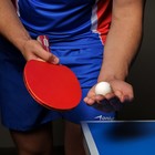 Ракетка для настольного тенниса BOSHIKA Advanced 2*, для любителей, накладка DOUBLE FISH 815 1.5 мм, коническая ручка - Фото 8