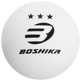 

Мяч для настольного тенниса BOSHIKA Expert 3***, диаметр 40+ мм, цвет белый