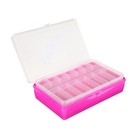 Коробка "Тривол" ТИП-2, двухъярусная, 235 х 150 х 65 мм, малиновая - фото 31139690