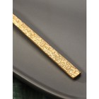 Ложка столовая из нержавеющей стали Magistro «Олин GOLD», длина 19,8 см, на подвесе, цвет золотой - фото 6649336