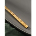 Вилка столовая из нержавеющей стали Magistro «Олин GOLD», длина 19,8 см, на подвесе, цвет золотой - фото 6649342