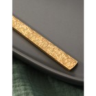 Нож столовый из нержавеющей стали Magistro «Олин GOLD», длина 22,5 см, на подвесе, цвет золотой - фото 4357305