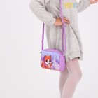 Сумка детская для девочки «Сказочная лисичка» из эко-кожи, на ремешке, 15х12х3 см - фото 299094185